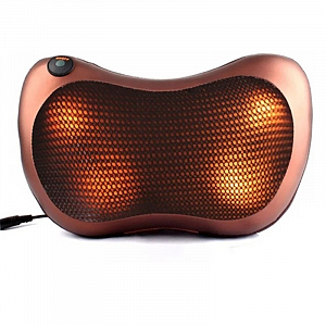 Вибромассажер Car Home Massage Pillow коричневый