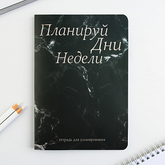 Тетрадь для планирования А5, 32 л "Планируй дни"