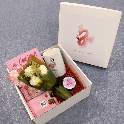 Подарочный набор для женщин "Фламинго"